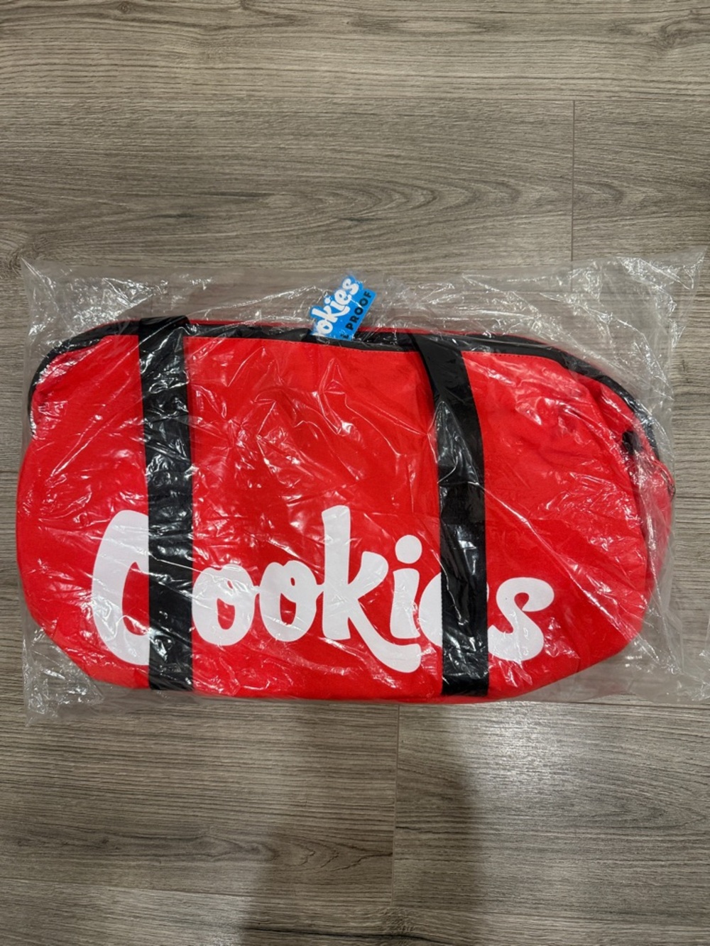 Red Cookies Explorer Smell Proof Duffle Bag